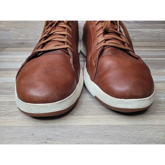 Cole Haan GrandPro Men's Size 11 Brown Leather GrandOs Comfort Sneaker Lace Up - Picture 8 of 13